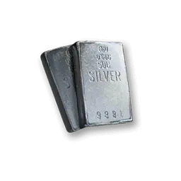 material Rough Silver Ingot