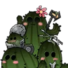 Cacti head icon