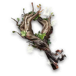 material Overgrown Key