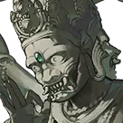 Ravana Statue head icon