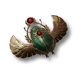 artefact scarab-brooch