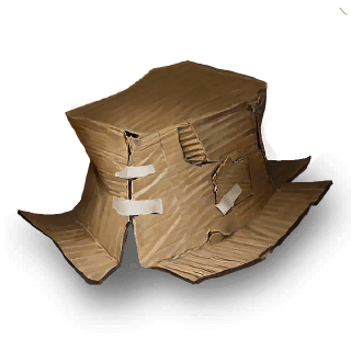 artefact cardboard-hat