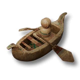 artefact old-canoe
