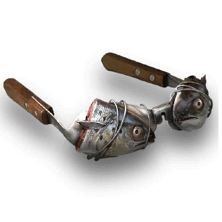 artefact fish-glasses