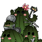 Cacti head icon
