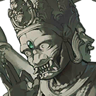 Ravana Statue head icon