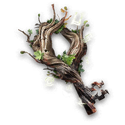 material Overgrown Key